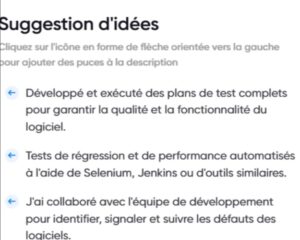 votre CV