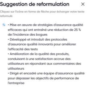 votre CV