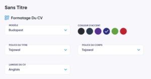 votre CV