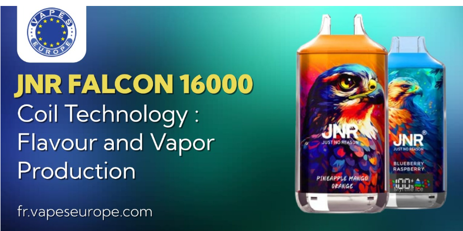 JNR Falcon 16000 Coil Technology : Flavour and Vapor Production