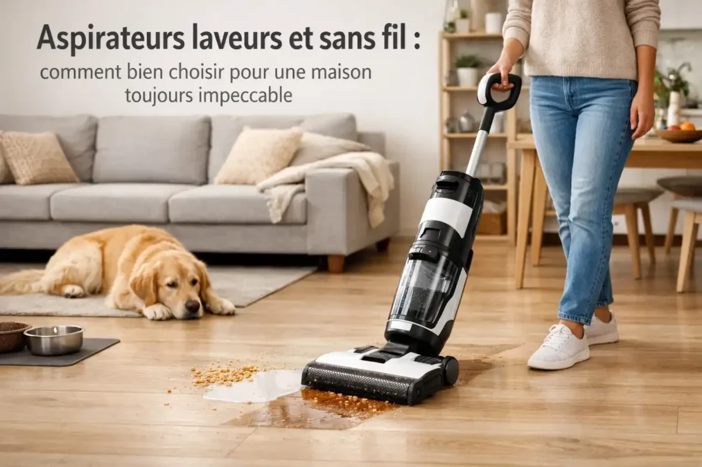 Aspirateurs laveurs et sans fil : comment bien choisir pour une maison toujours impeccable