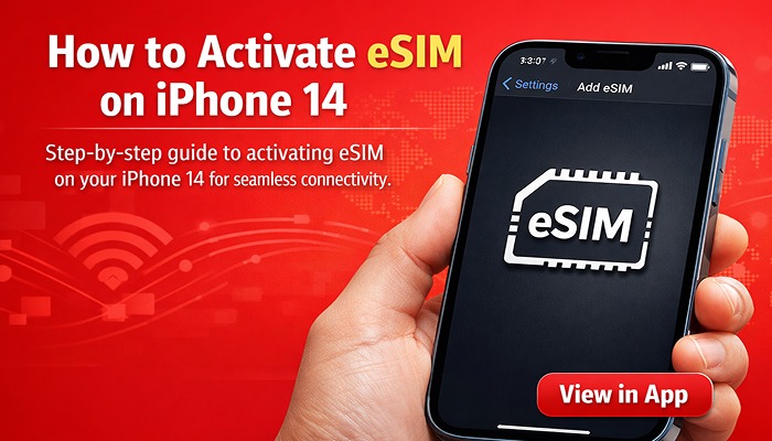 How to Activate eSIM on iPhone 14