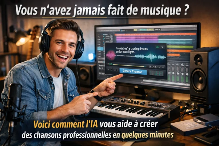 Vous n'avez jamais fait de musique ? Voici comment l'IA vous aide à créer des chansons professionnelles en quelques minutes