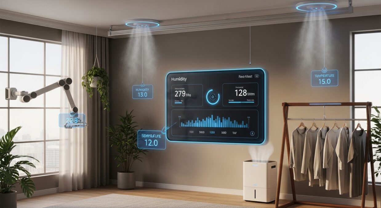 Utilisation de capteurs et de systèmes IoT pour le contrôle automatisé de l’humidité et du séchage