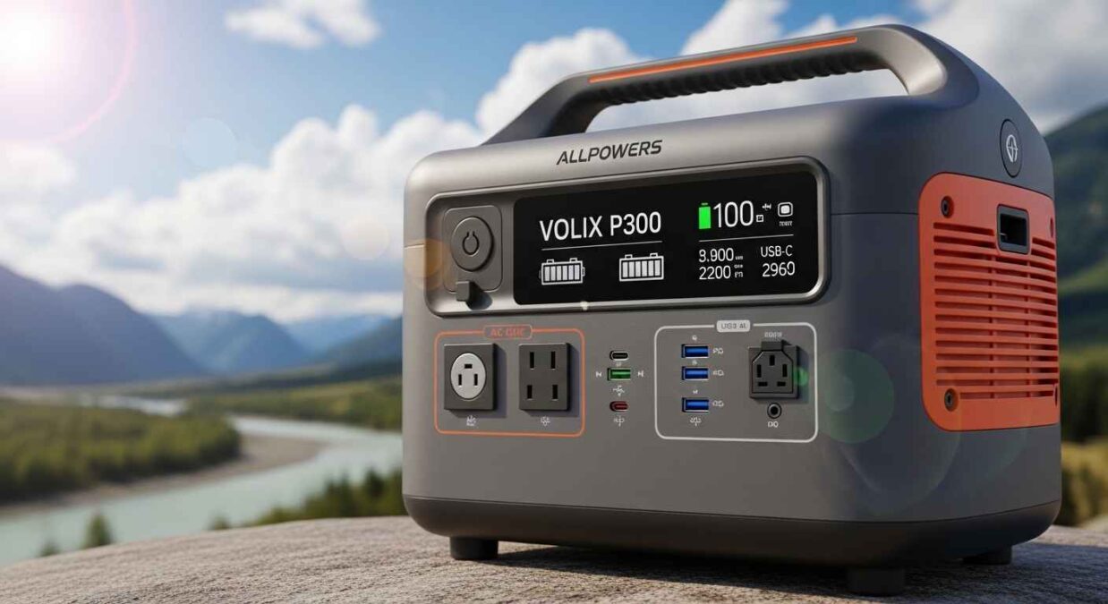 ALLPOWERS dévoile la station d’énergie portable VOLIX P300