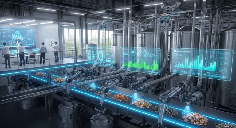 Industrie 4.0 : comment la technologie transforme la gestion des biodéchets
