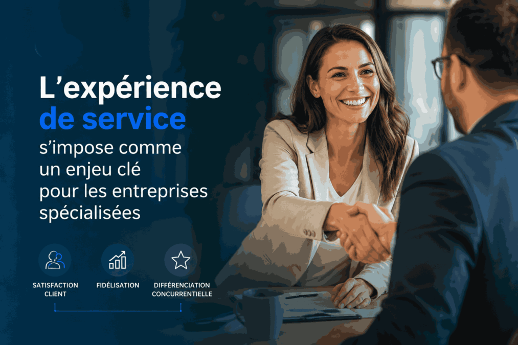 L’expérience de service s’impose comme un enjeu clé pour les entreprises spécialisées