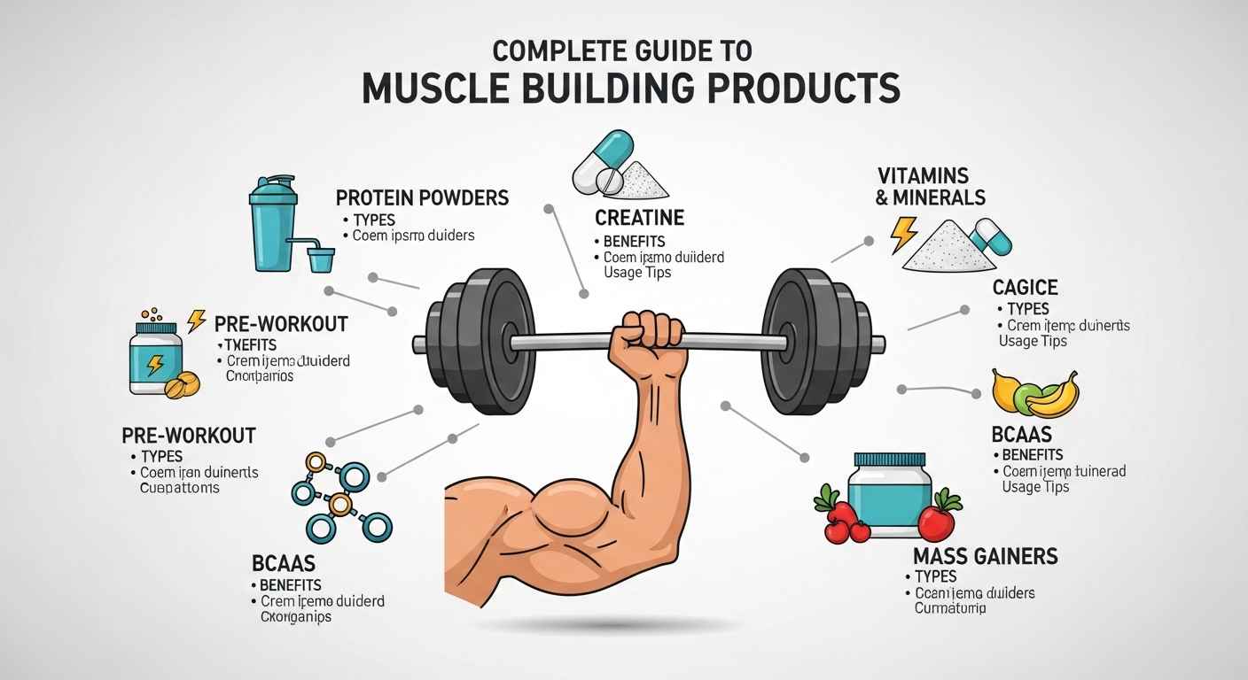 Guide Complet des Produits de Renforcement Musculaire
