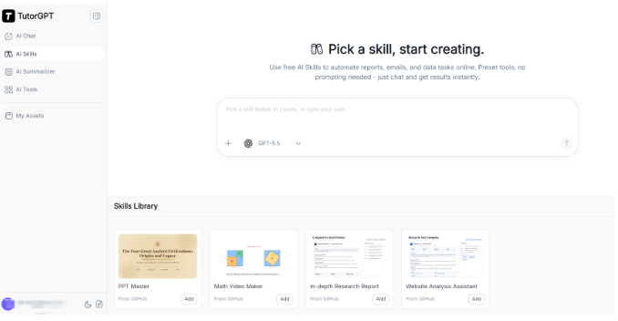 Compétences IA de TutorGPT : une analyse technique de la modélisation des compétences et de l’architecture de progression (TutorGPT AI Skills – Conçu pour automatiser gratuitement vos tâches en ligne)