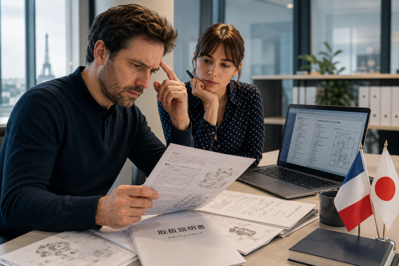 Pourquoi les entreprises technologiques françaises rencontrent des difficultés avec la documentation japonaise
