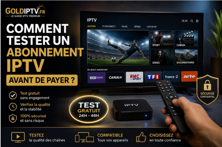 Meilleur abonnement IPTV en France 2026 : comment bien choisir ? Meilleur abonnement IPTV en France 2026 : comment bien choisir ?